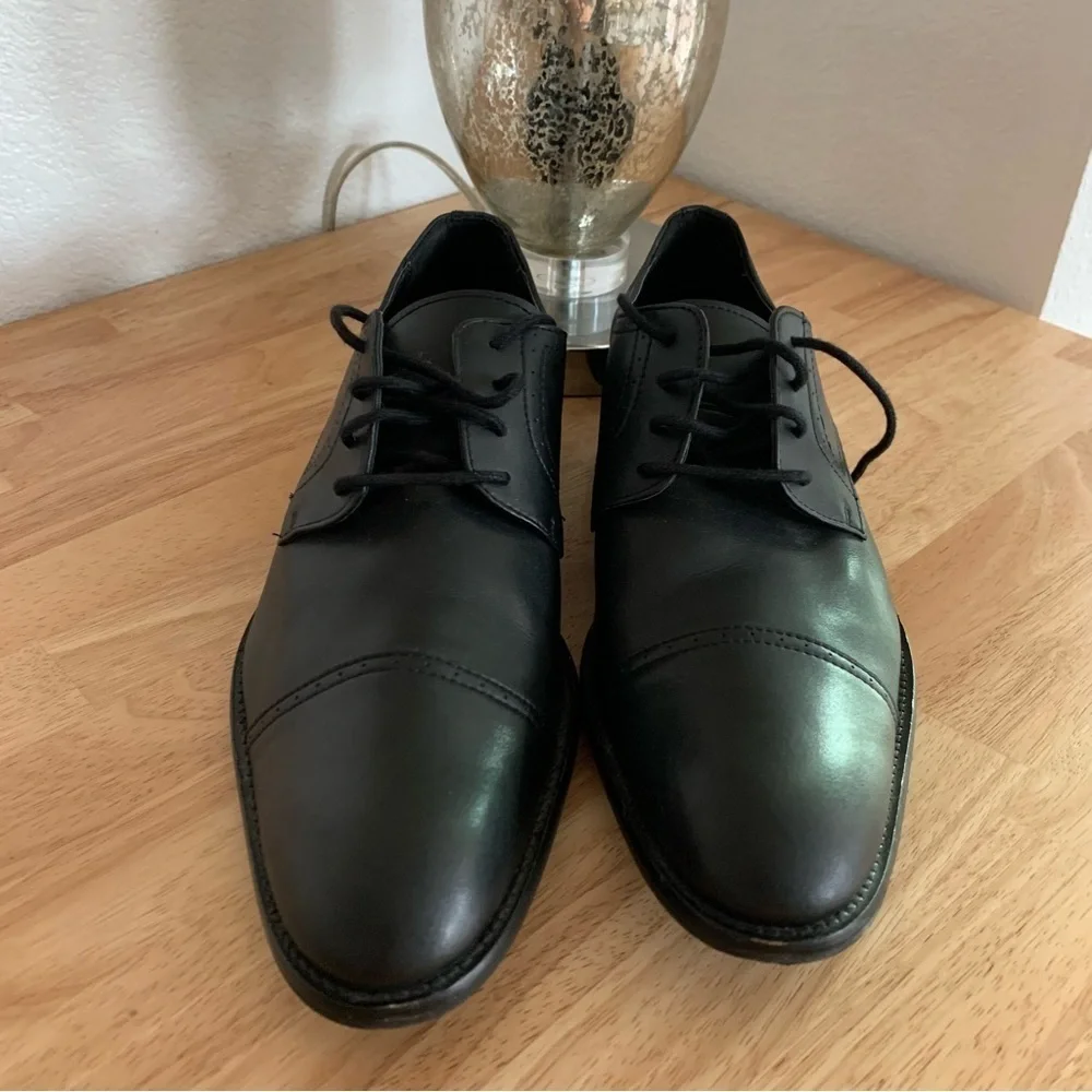 Wills London Vegan Leather Cap Toe Casual Shoes Size Uk 41 Us 8